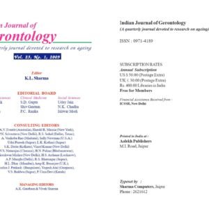 Gerontology Vol. 23 No. 1
