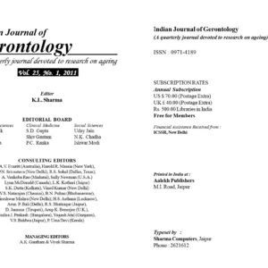 Gerontology Vol. 25 No. 1